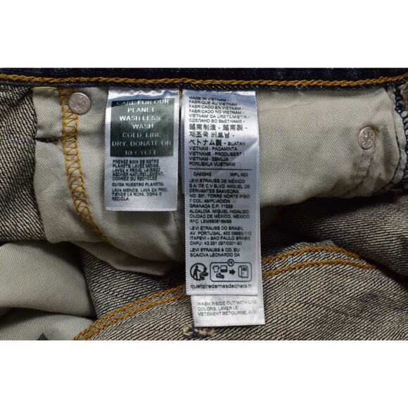 Levi's 559 Relaxed Straight Fit Jeans Mens Big & Tall Size 42x32 Medium Wash - Picture 6 of 8